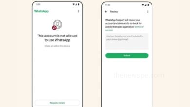 Mobile Screen Showing How to Recover Blocked or Banned WhatsApp Account?