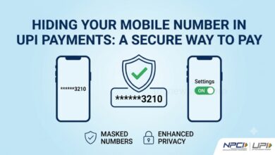 Image Showing UPI Apps to Hide Phone Numbers