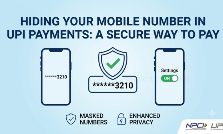 Image Showing UPI Apps to Hide Phone Numbers
