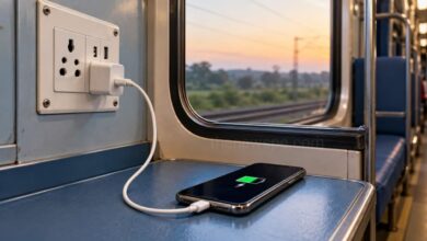 Railways' New Announcement: Now you Can't Charge your Phone on Trains!