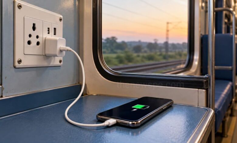 Railways' New Announcement: Now you Can't Charge your Phone on Trains!
